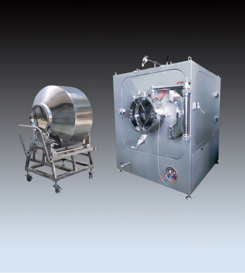 Machine de revêtement haute efficacité interchangeable de tambour